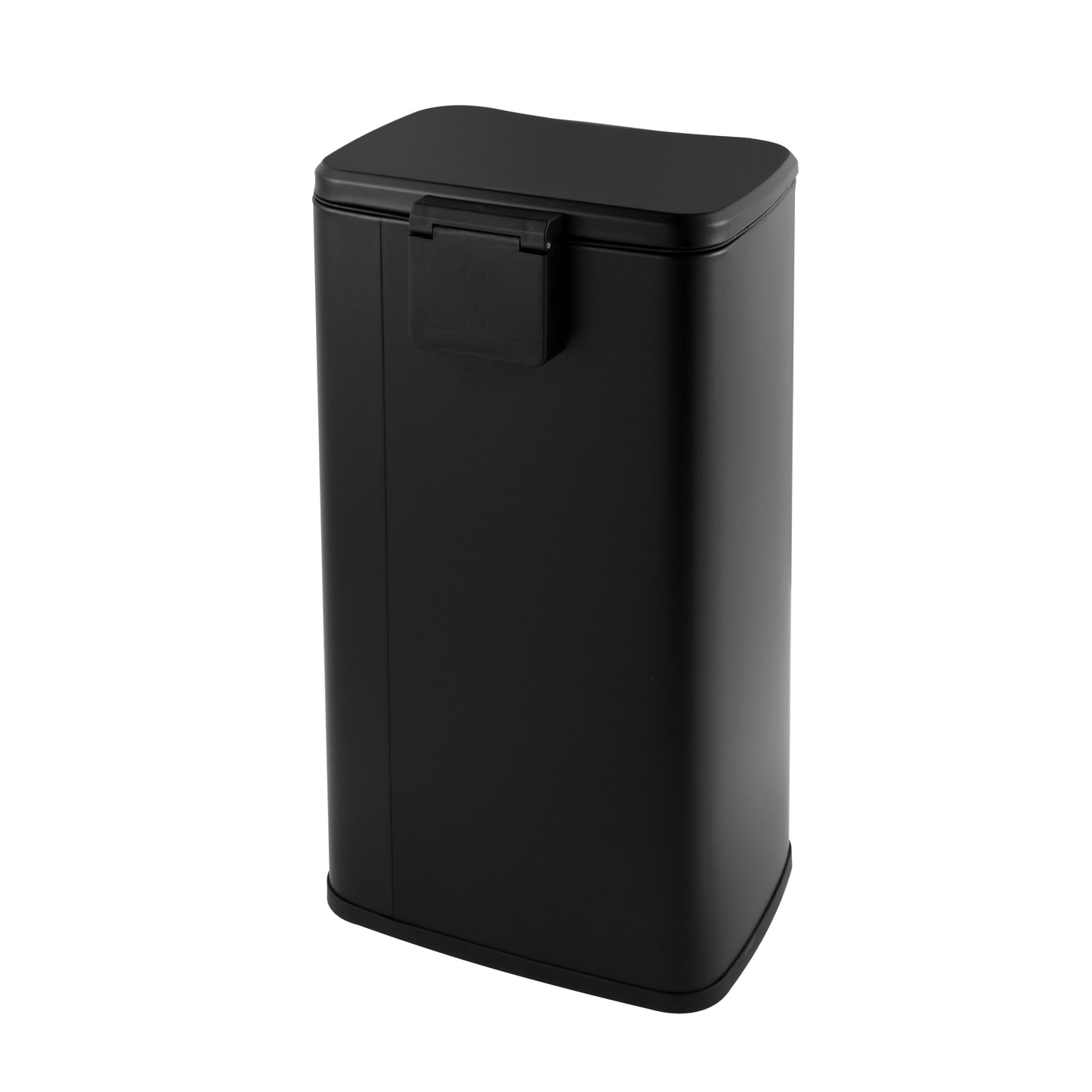 Innovaze Innovaze 8 Gal./30 Liter Rectangular step-on Trash Can for kitchen, Matt Black